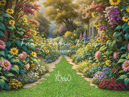 Grand Floral Gate - With Sweep Option