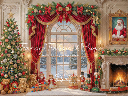 Grand Toy Room Christmas - with Sweep Option