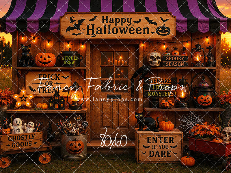 Haunted Harvest Stand - with Sweep Option