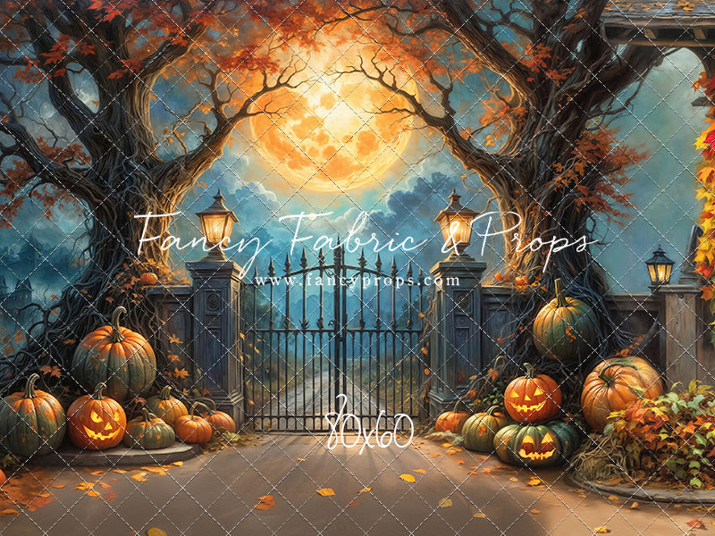 Halloween Lantern Lane - With Sweep Option