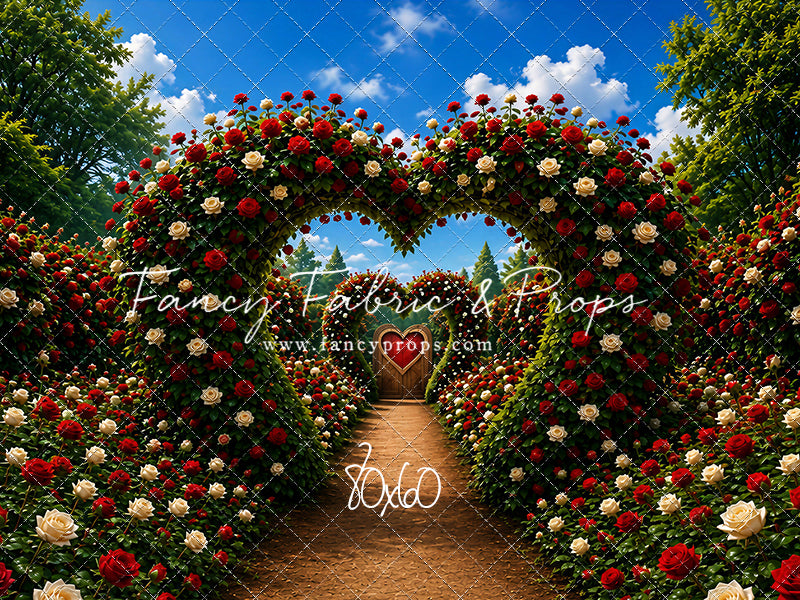 Heart Shaped Garden - With Sweep Option