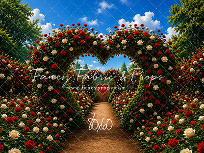 Heart Shaped Garden - With Sweep Option