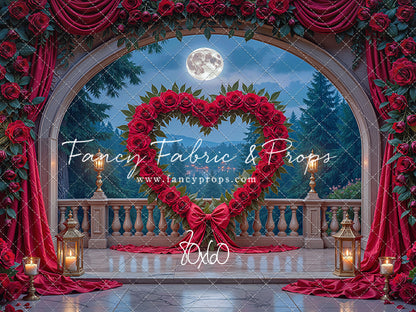 Heart of Roses - With Sweep Option