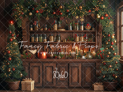 Holiday Pantry Kitchen - With Sweep Option