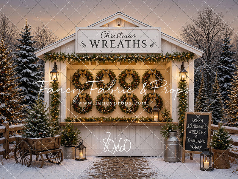 Holly Wreath Stand - with Sweep Option