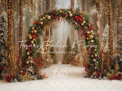 Holly & Pine Archway - With Sweep Option