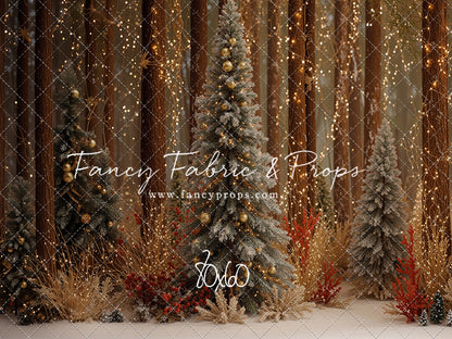 Holly & Pine Forest - With Sweep Option