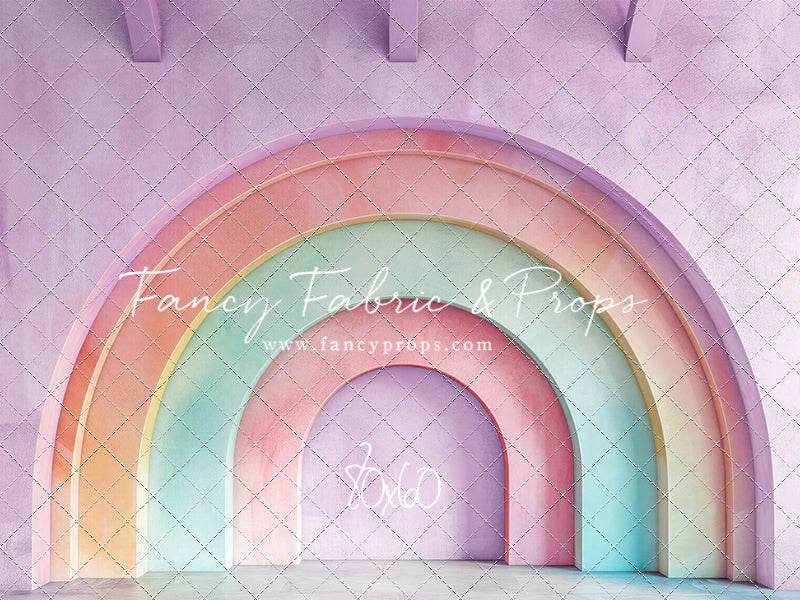 Lavender Rainbow Room - With Sweep Option