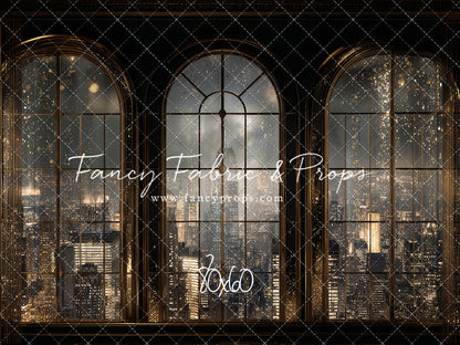 Midnight Skyline Ballroom - with Sweep Option