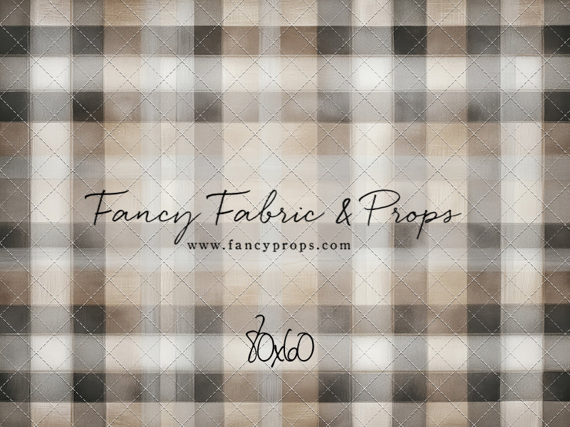 Mocha Flannel - With Sweep Option