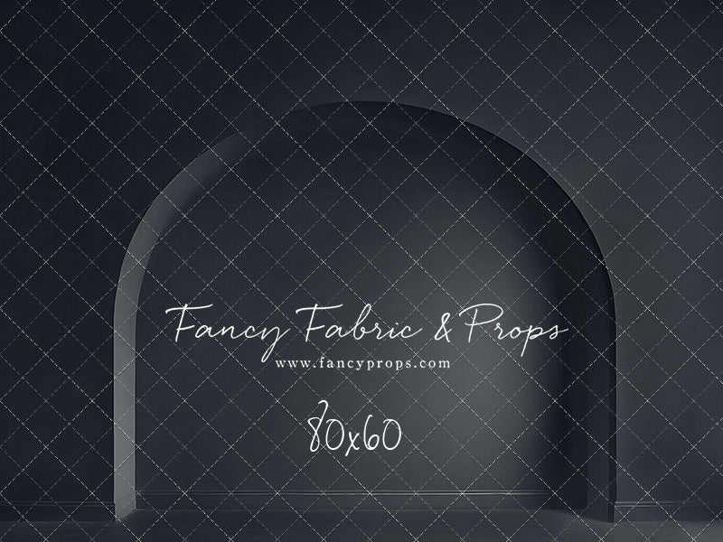 Modern Midnight Alcove - Solid Floor - With Sweep Option