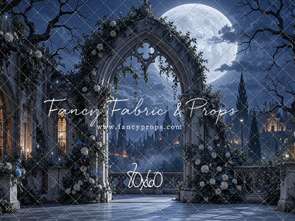 Moonlit Gothic Garden - with Sweep Option
