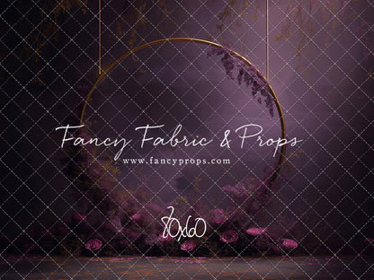 Moonlit Plum Petals - With Sweep Option