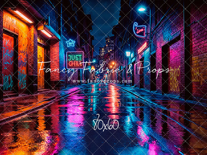 Neon Alley - With Sweep Option