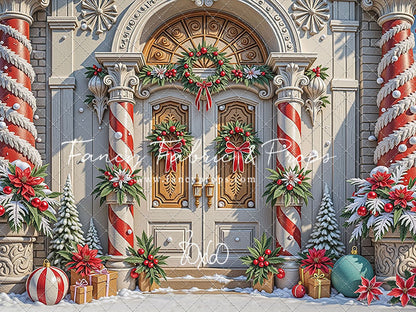 North Pole Manor Gates - with Sweep Option