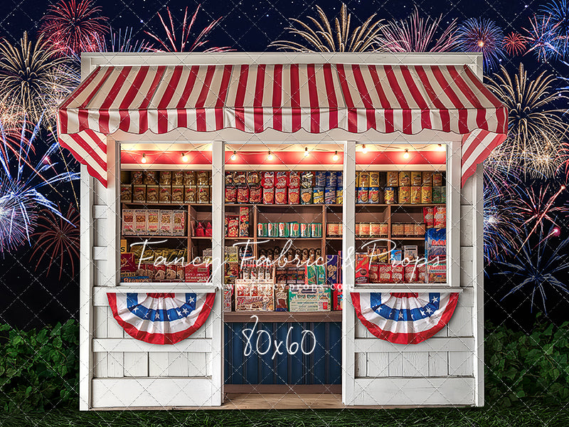 Old Glory Fireworks Shop - With Sweep Option