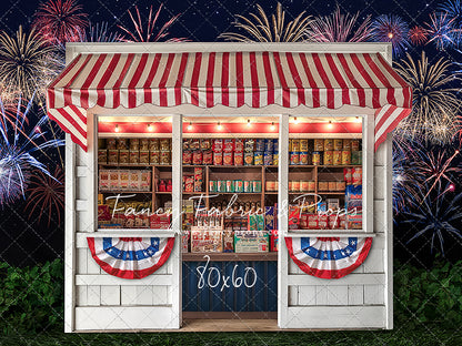 Old Glory Fireworks Shop - With Sweep Option