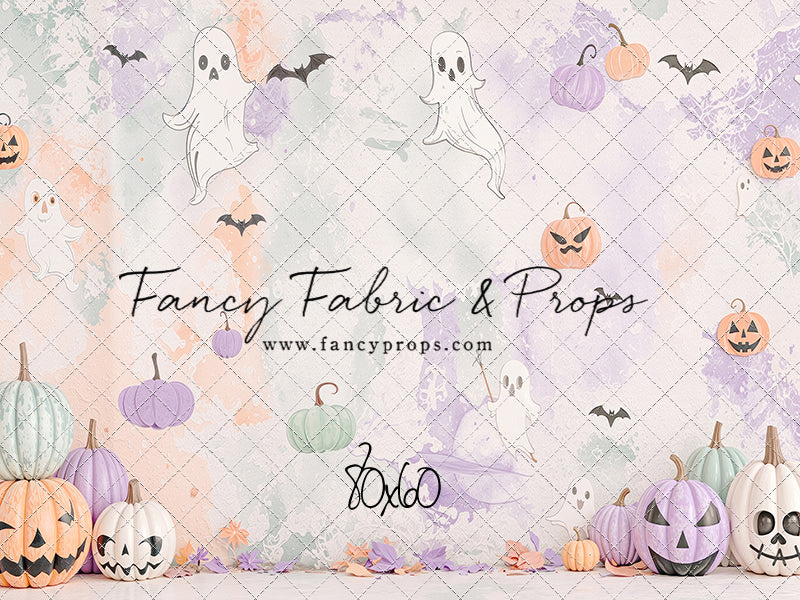 Pastel Pumpkin Parade - With Sweep Option