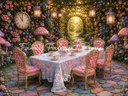 Pastel Tea Party - With Sweep Option
