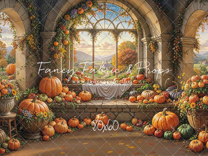 Pumpkin Patch Paradise - With Sweep Option