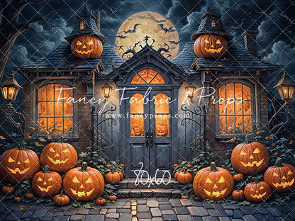 Pumpkin Path to Haunted Manor - With Sweep Option