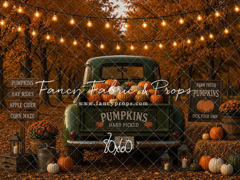 Pumpkin Truck - With Sweep Option