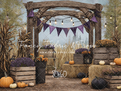 Pumpkin & Plum Harvest - with Sweep Option