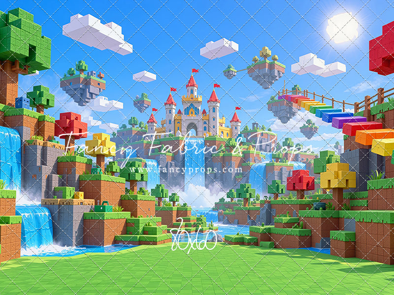 Rainbow Block Kingdom - With Sweep Option