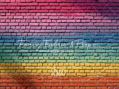 Rainbow Riot Brick - With Sweep Option