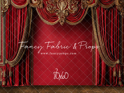 Regal Red Chamber Wall - With Sweep Option