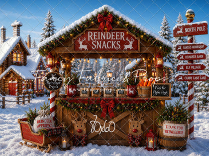 Reindeer Snacks- With Sweep Option