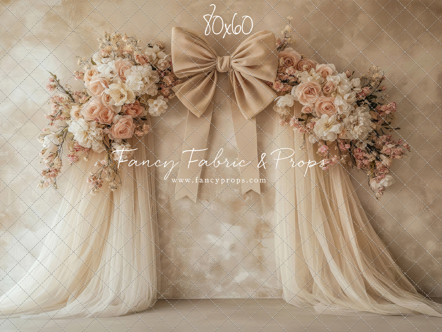 Ribboned Bloom  - With Sweep Option