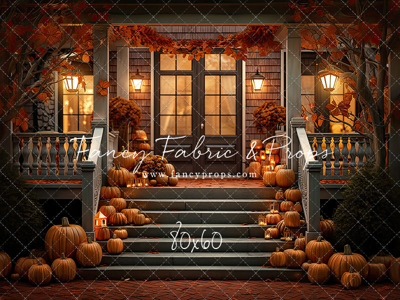 Rich Autumn Porch