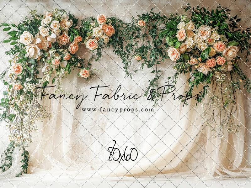 Rosette Drape - With Sweep Option