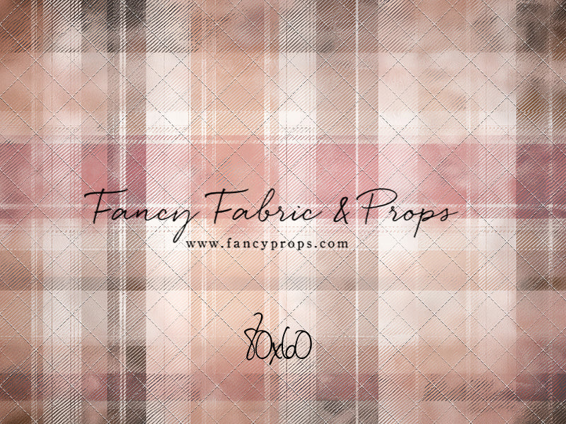 Rosewood Plaid - With Sweep Option