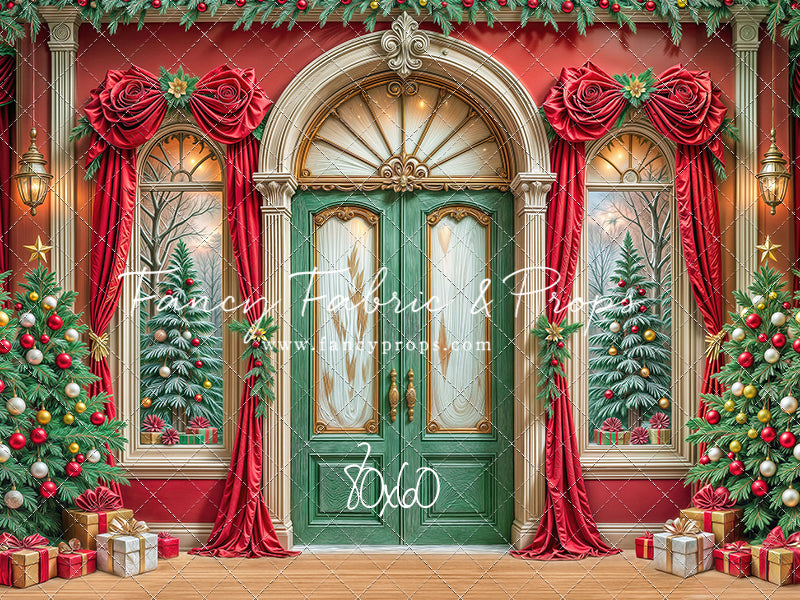 Rosy Holiday Hall - with Sweep Option