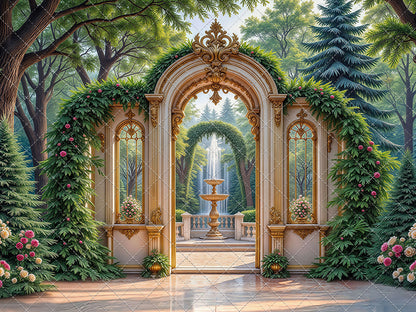 Royal Garden Gateway - With Sweep Option