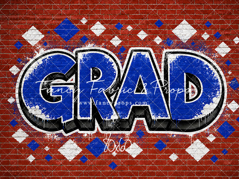 Royal & White Grad - With Sweep Option