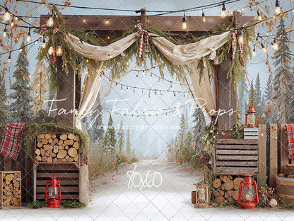 Rustic Winter Passage - With Sweep Option