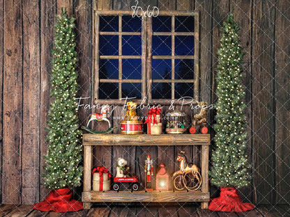 Rustic Workshop Window