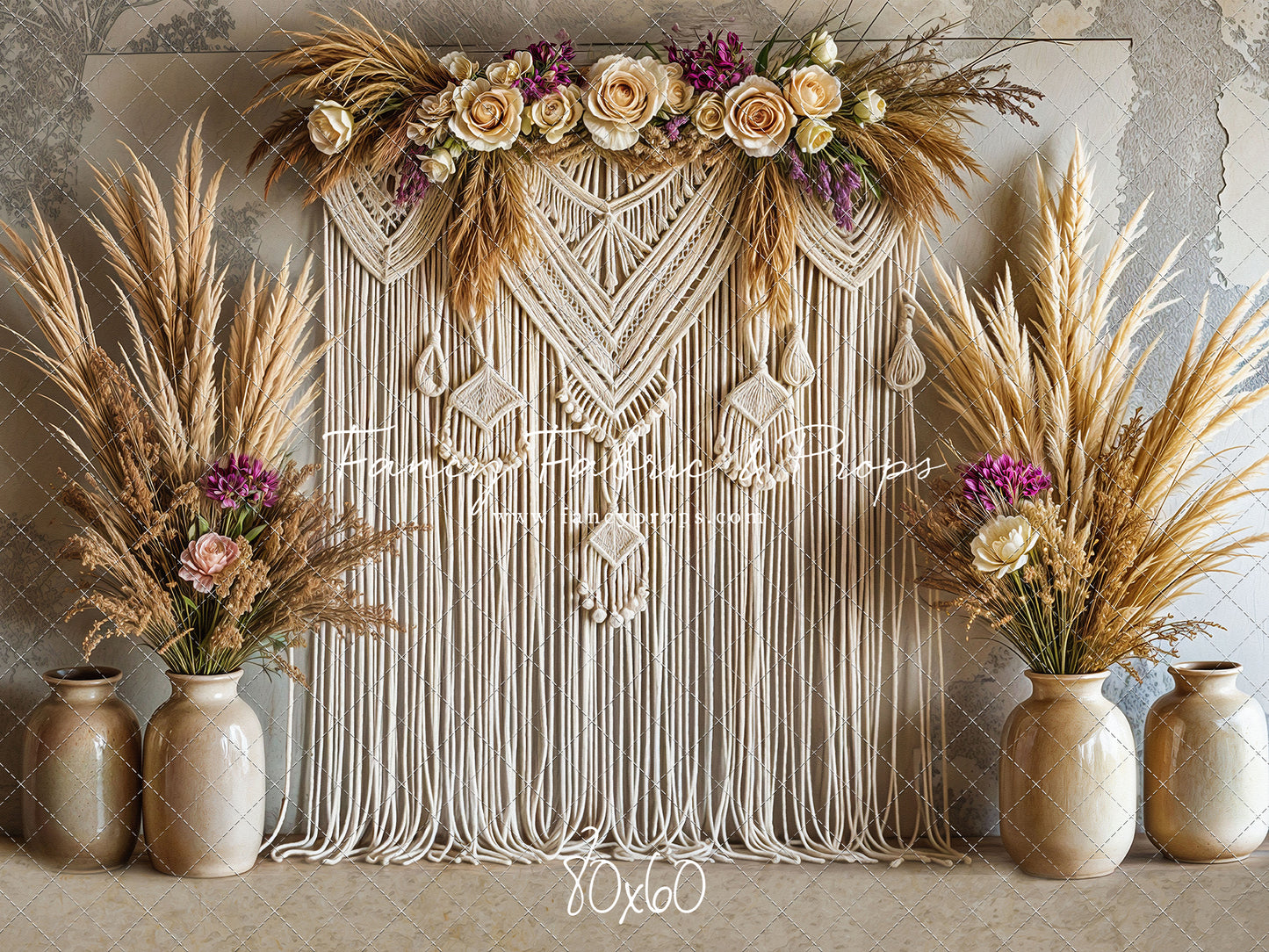 Rustic Woven Tapestry - With Sweep Option