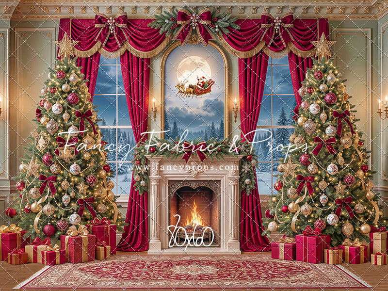Santa's Midnight Flight - with Sweep Option
