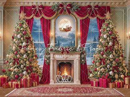 Santa's Midnight Flight - with Sweep Option