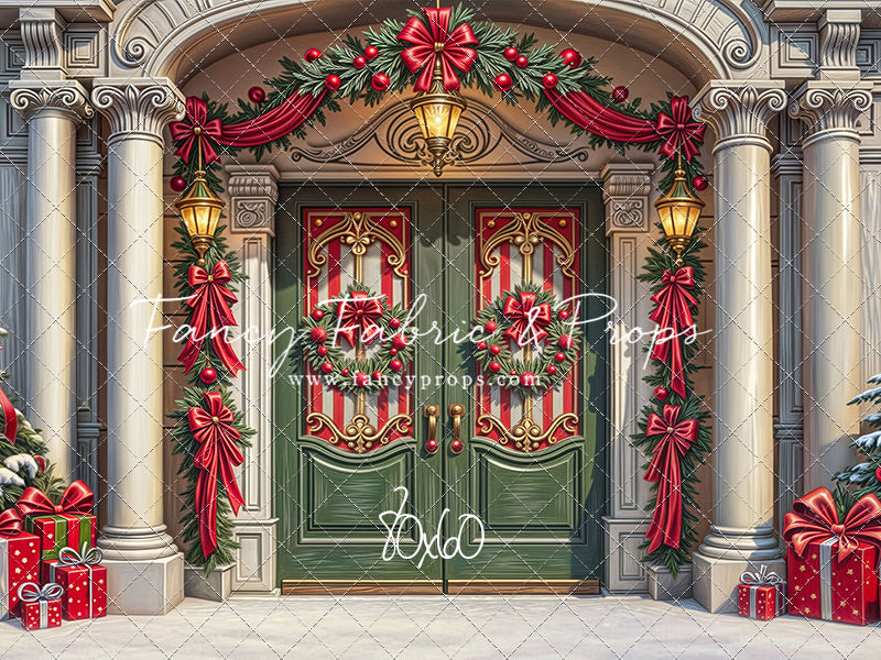 Santa's Sweet Entrance - with Sweep Option