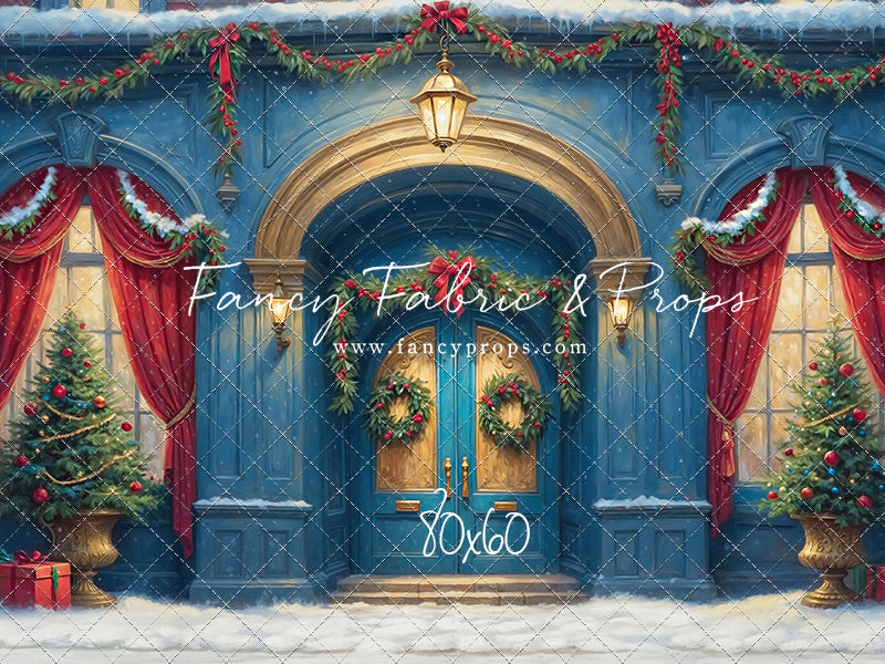 Sapphire Holiday Elegance - With Sweep Option