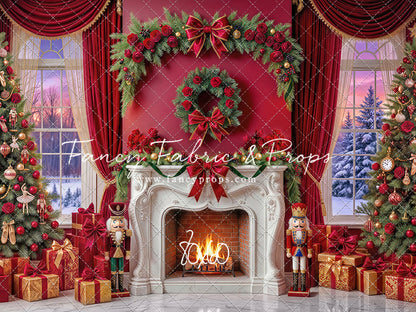 Scarlet Christmas Room - with Sweep Option