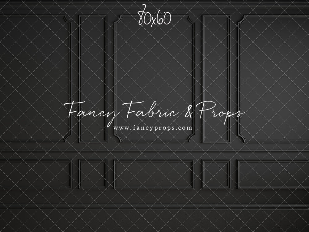 Simple Matte Black Wall - With Sweep Option