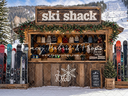 Snow Day Ski Shack - With Sweep Option