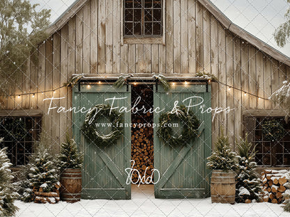 Snowfall Barn - with Sweep Option
