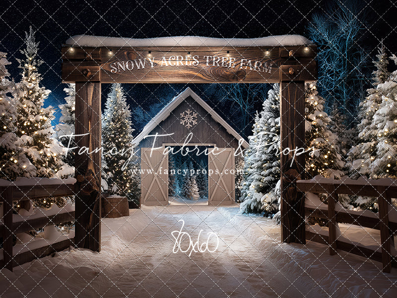 Snowy Acres Tree Farm - with Sweep Option